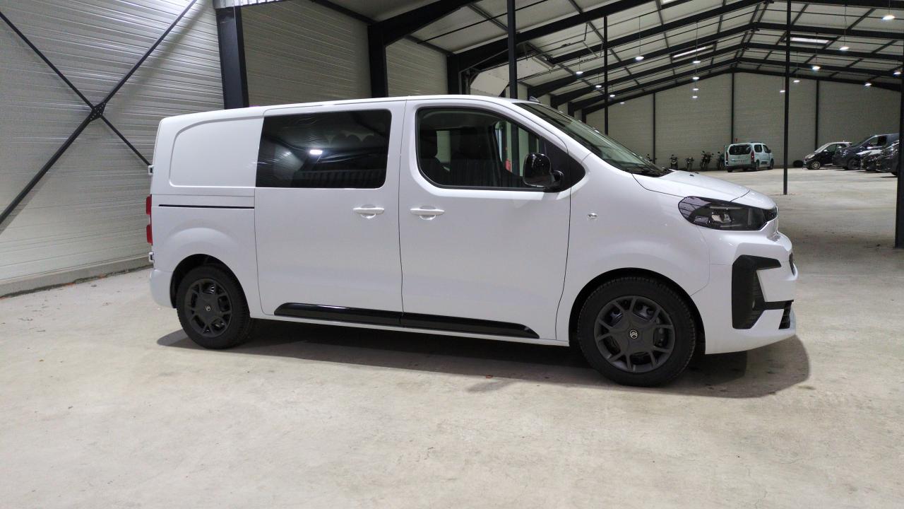 CITROEN JUMPY FOURGON CAB APPROFONDIE M BLUEHDI 180 S&S EAT8 5PL + PACK CONNECTIVITE + CAMERA + FULL LED